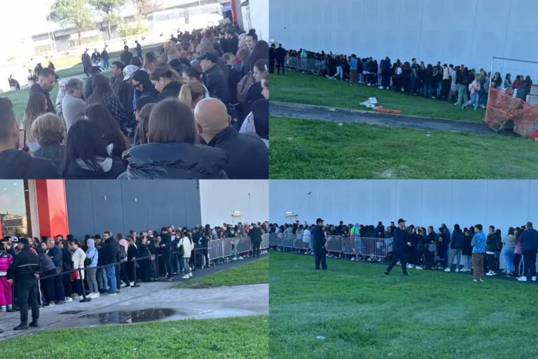 Choc al centro commerciale, dall’alba centinaia in fila per offerte folli dello store