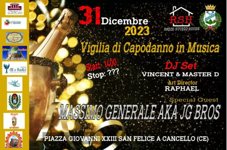 Vigilia di Capodanno in piazza con le associazioni del territorio
