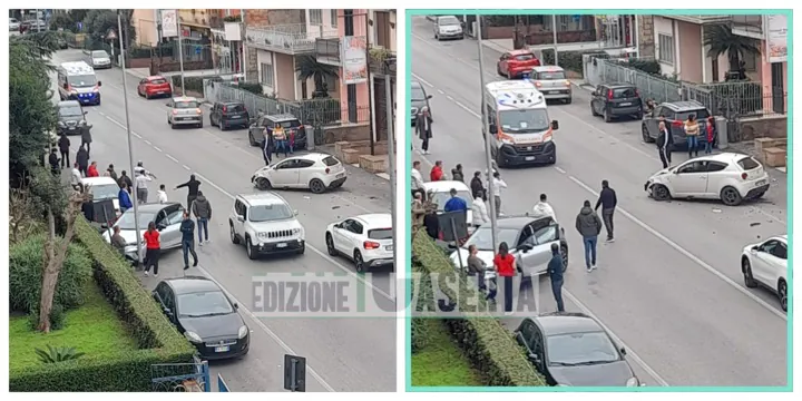 Incidente choc all’incrocio, ci sono feriti