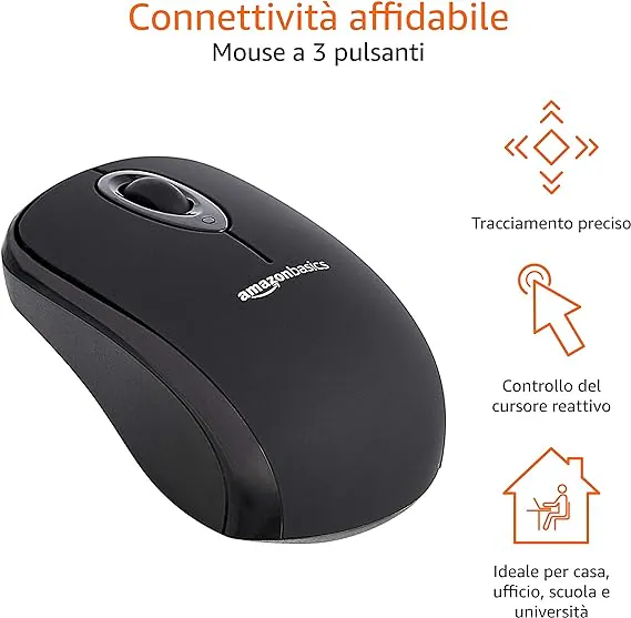 Follia su Amazon: Mouse senza fili con microricevitore oggi SOLO 6 euro