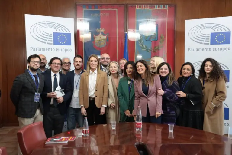 La presidente del Parlamento europeo a Caserta, in campo i centri Europa Direct di tutta la Campania