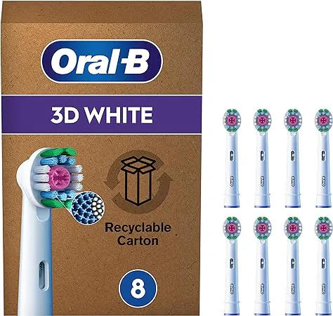 Oral-B Testine Pro 3D White per denti e gengive più sane in SUPER OFFERTA: solo 24€ su Amazon