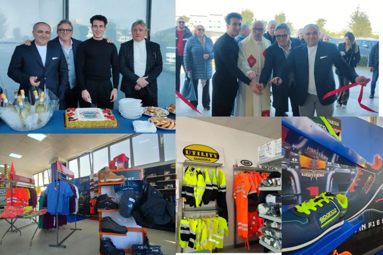 ‘Antinfortunistica Iodice-Work shop’, inaugurato il secondo store in viale della Logistica