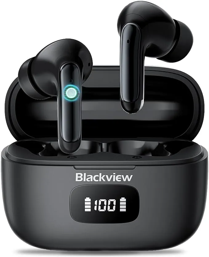 Blackview Cuffie Bluetooth AirBuds 8: con il TRIPLO SCONTO il prezzo è stracciato