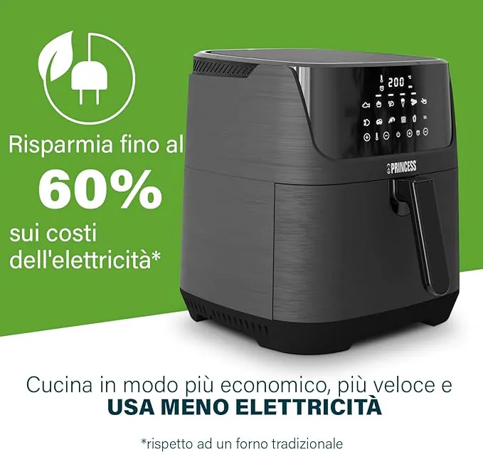 Friggitrice ad aria Princess: ritorna lo SCONTO, prezzo da brivido