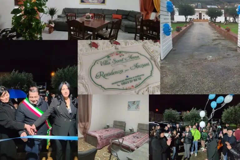 Villa Sant’Anna, inaugurata la nuova casa per i nonni