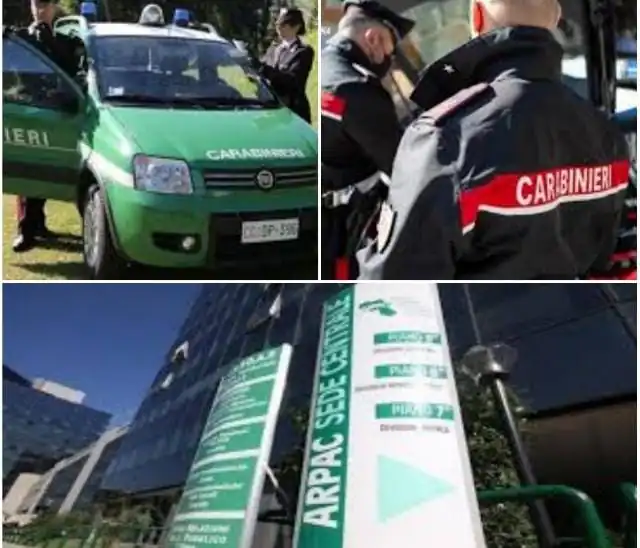 Sequestrati 14 cassoni di rifiuti trattati e fanghi