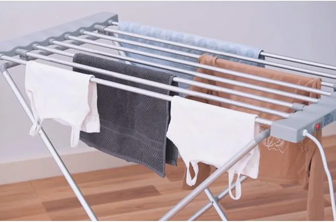 Bucato subito asciutto? È possibile con questo Stendino elettrico da Bakaji
