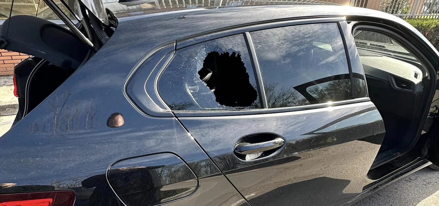 auto danneggiata
