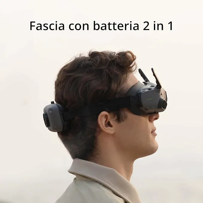 Visore DJI Goggles Integra, leggero e portatile, sconto mai visto prima (-200€)