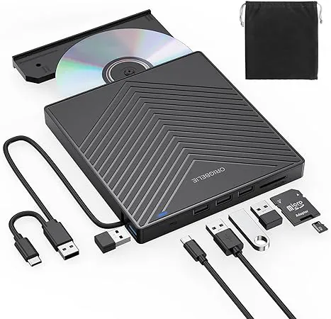 Masterizzatore DVD CD Esterno per PC e Mac, prezzo coupon irresistibile