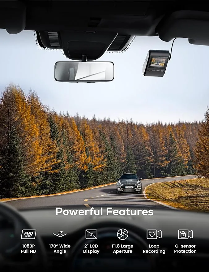 Dash cam per auto in offerta, al minimo storico. Sconto coupon del 40%