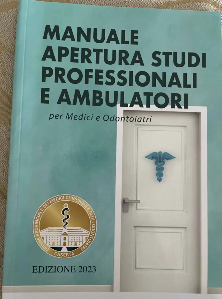 Medicina, nasce il “manuale apertura studi professionali e ambulatori”
