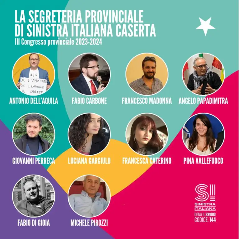 Sinistra italiana, ecco la nuova segreteria politica