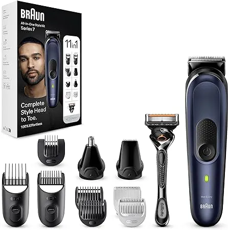 Rasoio elettrico barba e capelli Braun 11-in-1 a prezzo STRAORDINARIO (-20%)