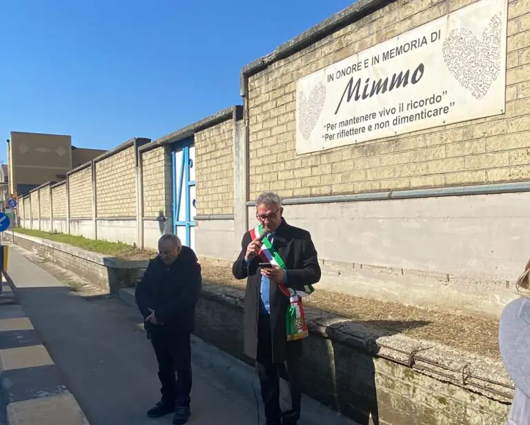 Ventesimo anniversario della morte di Mimmo Sbarra, cerimonia per ricordare il geometra ucciso in Comune