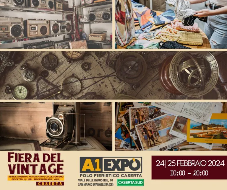 Un fine settimana d’altri tempi, arriva la Fiera del Vintage