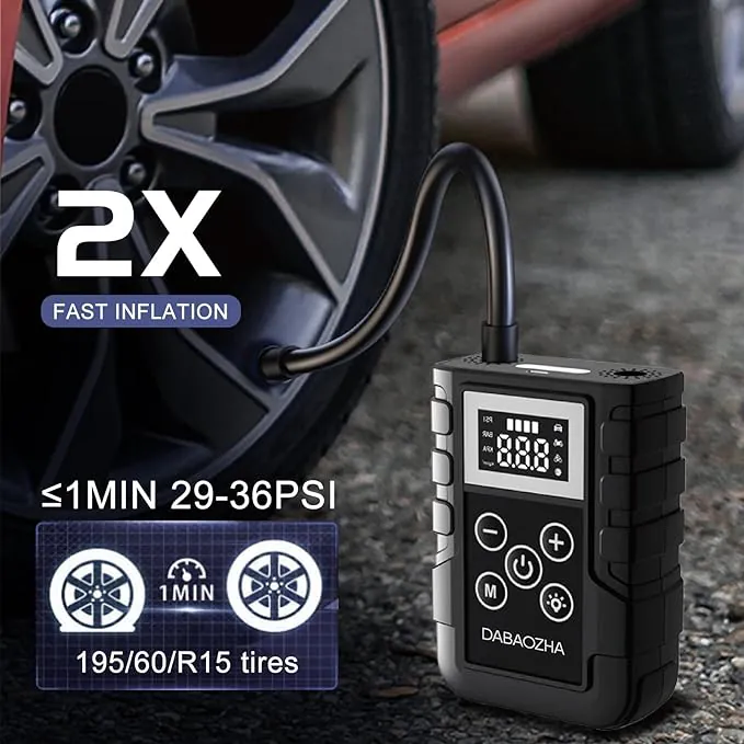 Questo compressore ad aria portatile costa solo 19,00€. Ecco il codice promozionale che ti fa risparmiare il 50%