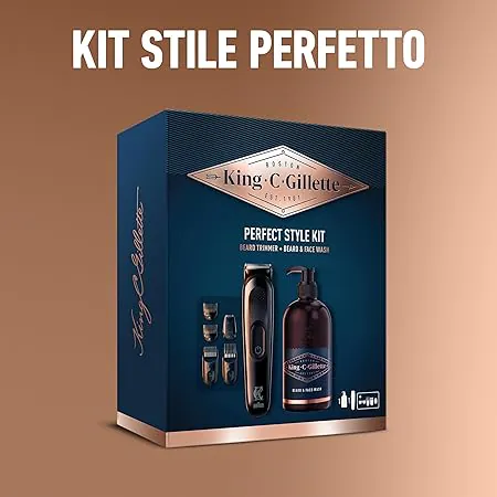 Set King C. Gillette (regola barba+detergente viso) è il regalo perfetto: sconto sorprendente