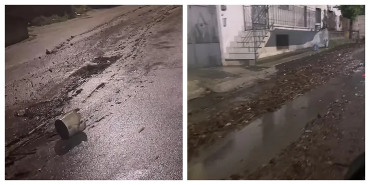 Nubifragio e strade piene di detriti: chiuse 2 scuole nella valle