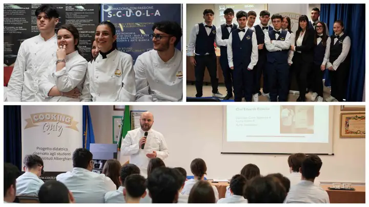 L’alberghiero casertano conquista la finale nazionale del Cooking Quiz.