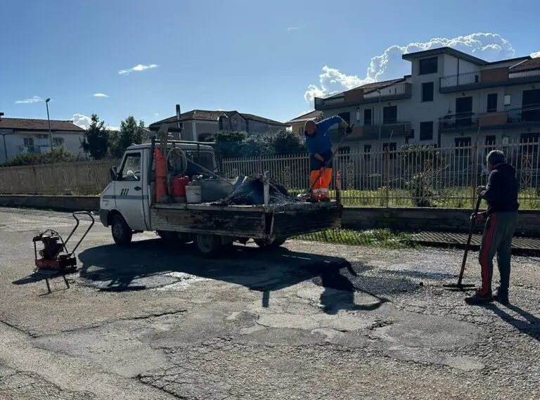Morgillo: “Problema buche risolto. Al via i lavori”