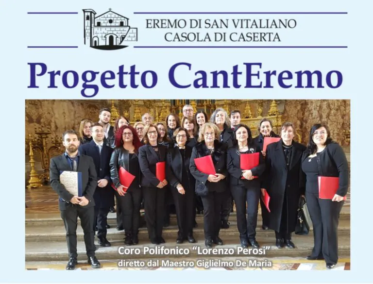 Progetto “Canteremo”, cori durante la prossima santa messa all’Eremo