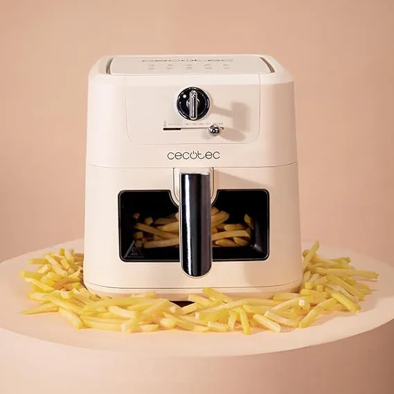 Friggitrice ad aria Cecotec da 5 litri a prezzo REGALO: solo 38€ oggi su Amazon