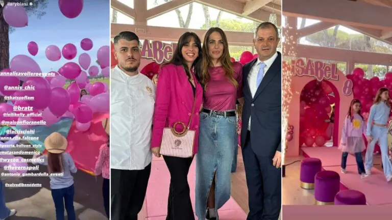Compleanno esclusivo per la figlia di Totti e Ilary nella location casertana