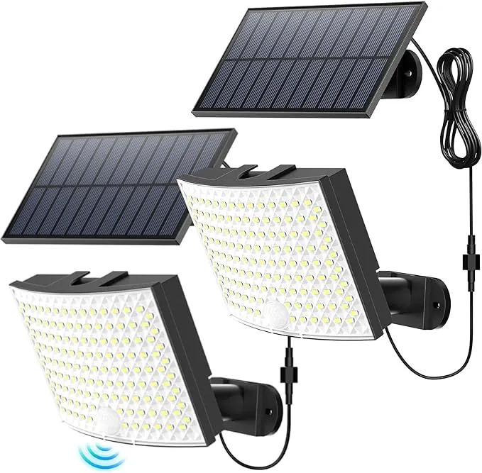 Luce solare a LED da esterno: il prezzo scivola a SOLI 20€ su Amazon