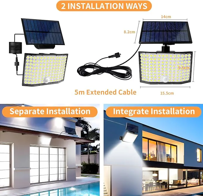 OCCASIONE imperdibile su Amazon: Faretti solari a LED da esterno in DOPPIO sconto