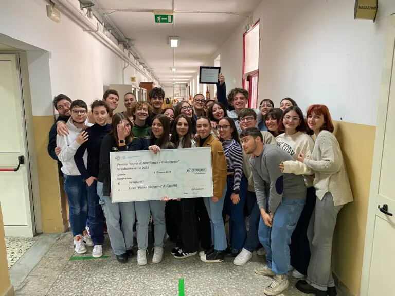 Storie di Alternanza e Competenze, il Liceo “Pietro Giannone” vince col suo progetto