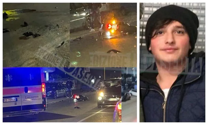 Tragico impatto in moto, Vincenzo muore dopo 4 settimane: espiantati gli organi
