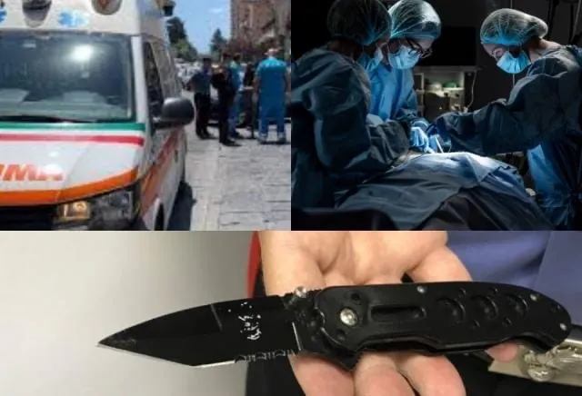 Choc nella zona commerciale, dipendente di uno store si accoltella all’addome