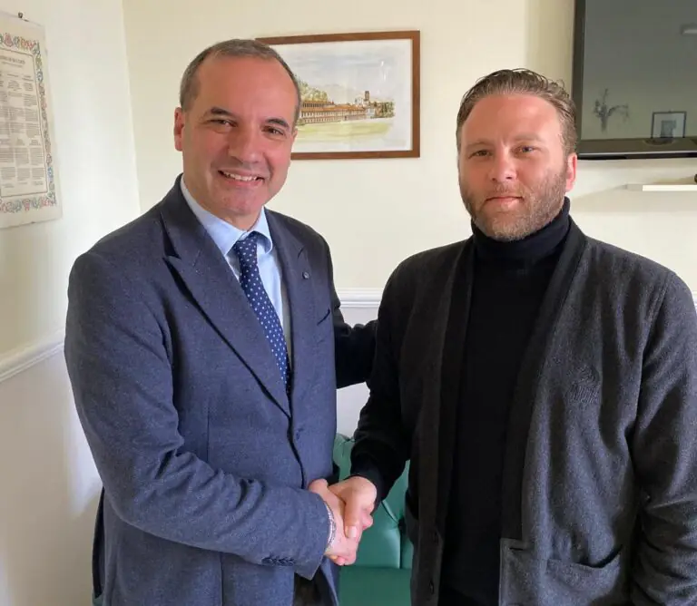 Leonardo Ventriglia candidato con il sindaco uscente Raiano