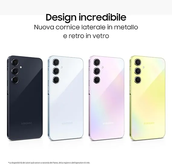 Samsung Galaxy A55 5G / 8GB RAM e 256GB oggi SCONTATO del -28%, risparmi 150€