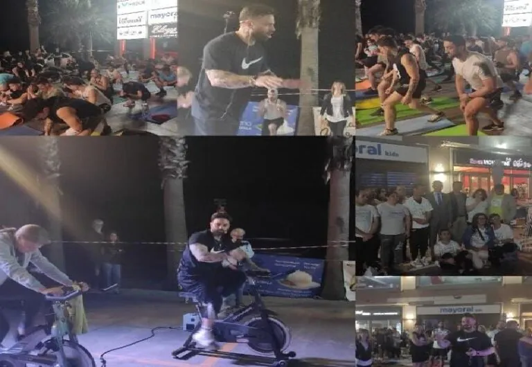 Bassi porta 150 a fare sport sotto le stelle tra solidarietà e sorrisi, Functional psychophysical lesson è un successo. FOTO E VIDEO