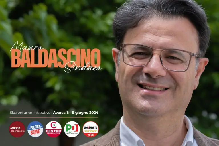 Elezioni 2024: oltre quaranta personalità aversane firmano appello per Baldascino