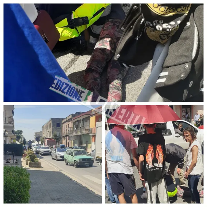 Donna travolta a pochi metri dal percorso del Giro d’Italia