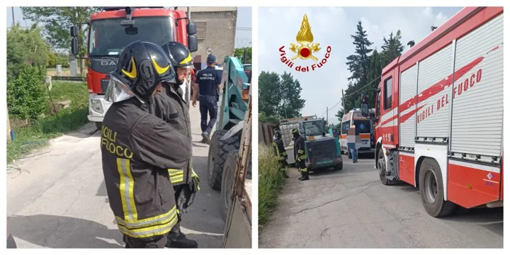 Tragedia nel cantiere, operaio muore dopo essere finito nell’impastatrice