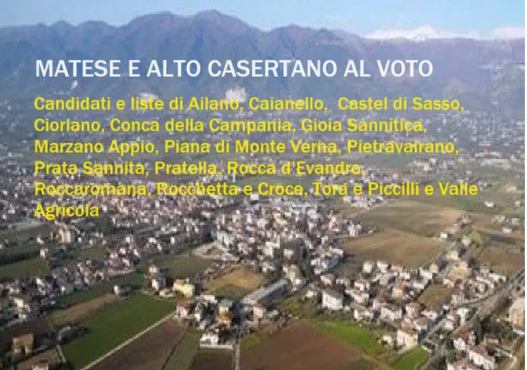 Matese al voto. Ecco i sindaci e i consiglieri eletti