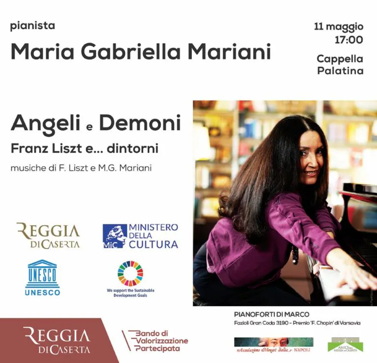 Inizia stagione concertistica alla Reggia: la pianista Mariani apre il calendario degli eventi