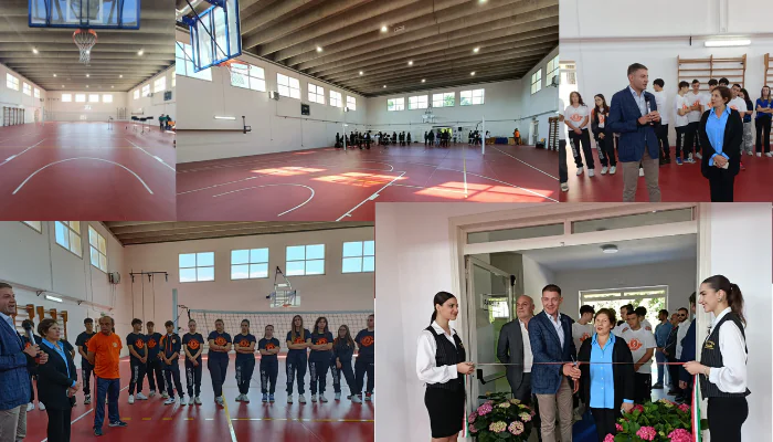 Nuova palestra per il Noto Liceo: l’inaugurazione e la soddisfazione della dirigente