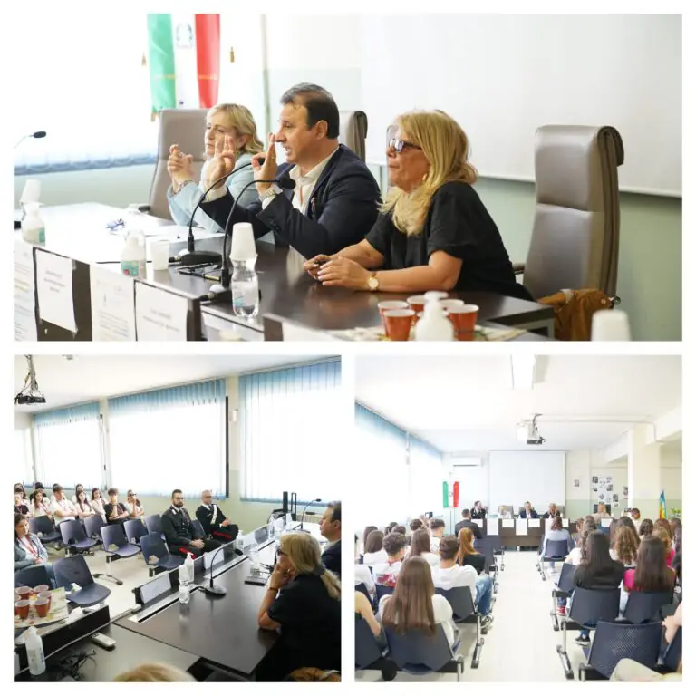 “La cultura della legalità e dell’ambiente nelle scuole”: incontro con gli studenti del Liceo Scientifico “E. G. Segrè”