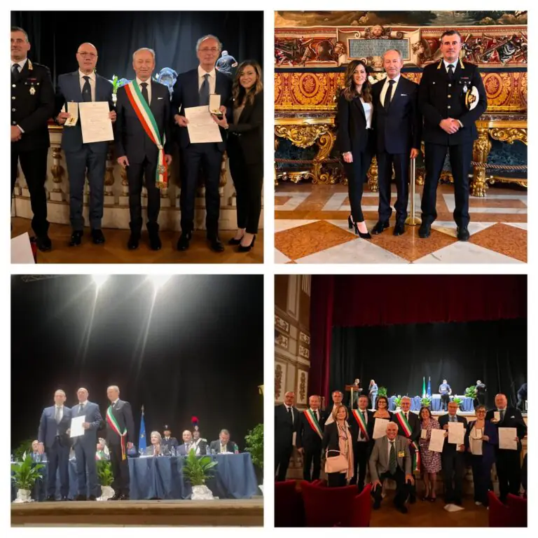 Cerimonia di consegna delle Stelle al Merito del Lavoro: tra i premiati il sindaco