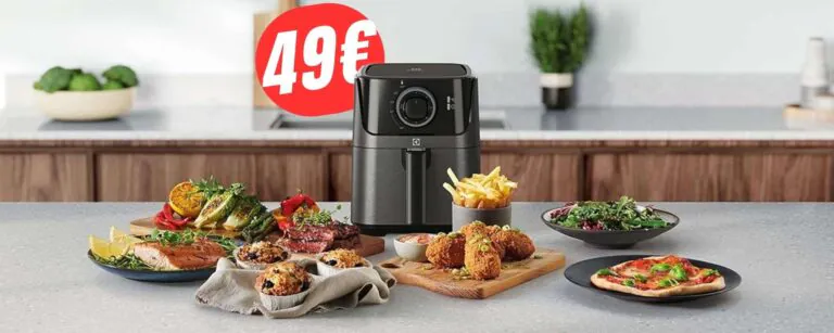 OFFERTISSIMA: Friggitrice ad Aria Electrolux su Amazon al prezzo stracciato di soli 49€