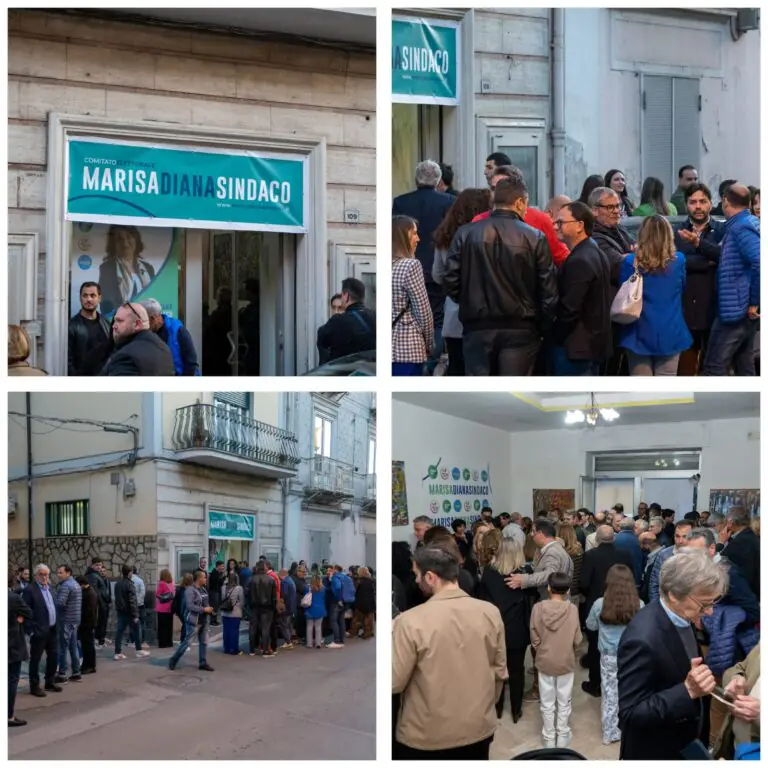 Inaugurata sede elettorale del candidato sindaco Marisa Diana