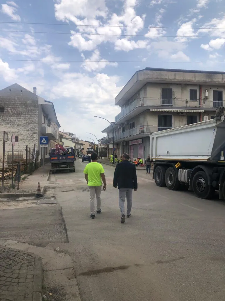Al via lavori di riqualificazione e rifacimento delle strade, il sindaco Raiano: a breve nuove importanti novità