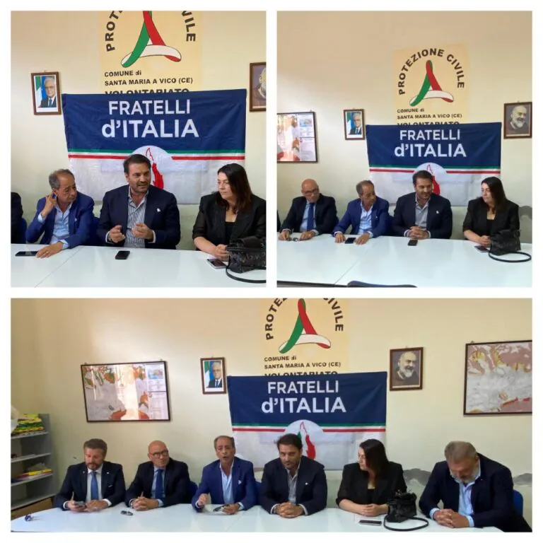 Presentato nuovo gruppo consiliare di Fratelli d’Italia, Cangiano: “Cresciamo sempre di più in provincia”