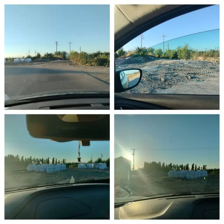 Pulita strada che porta alla Reggia di Carditello